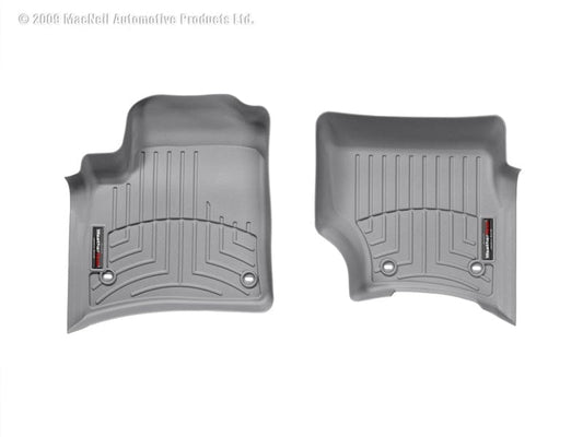 Kies-Motorsports WeatherTech WeatherTech 04-10 Porsche Cayenne Front FloorLiner - Grey
