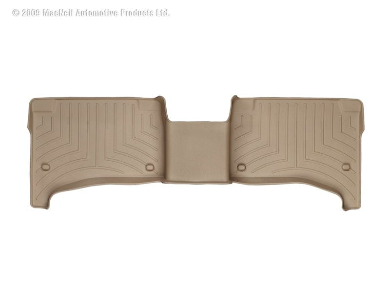 Kies-Motorsports WeatherTech WeatherTech 04-10 Porsche Cayenne Rear FloorLiner - Tan Main image