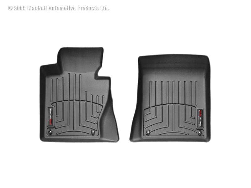 Kies-Motorsports WeatherTech WeatherTech 04+ BMW X3 Front FloorLiner - Black Main image