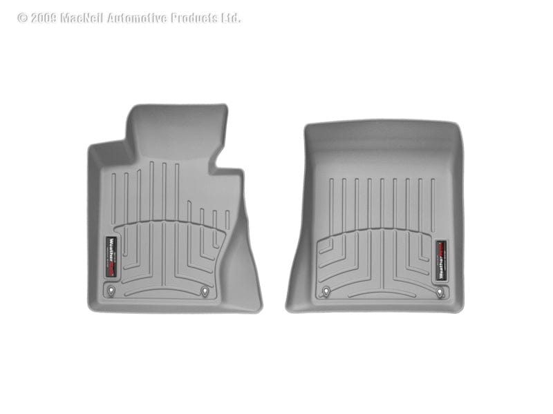 Kies-Motorsports WeatherTech WeatherTech 04+ BMW X3 Front FloorLiner - Grey Main image