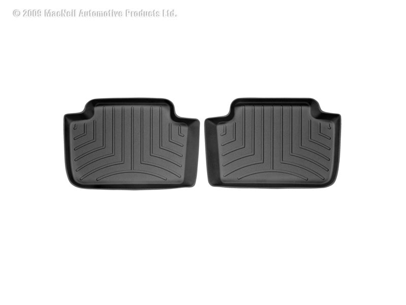 Kies-Motorsports WeatherTech WeatherTech 04+ BMW X3 Rear FloorLiner - Black Main image