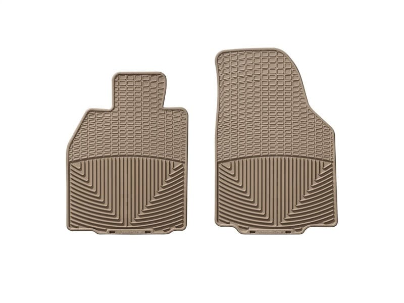 Kies-Motorsports WeatherTech WeatherTech 05-11 Porsche 911 (997) Front Rubber Mats - Tan Main image