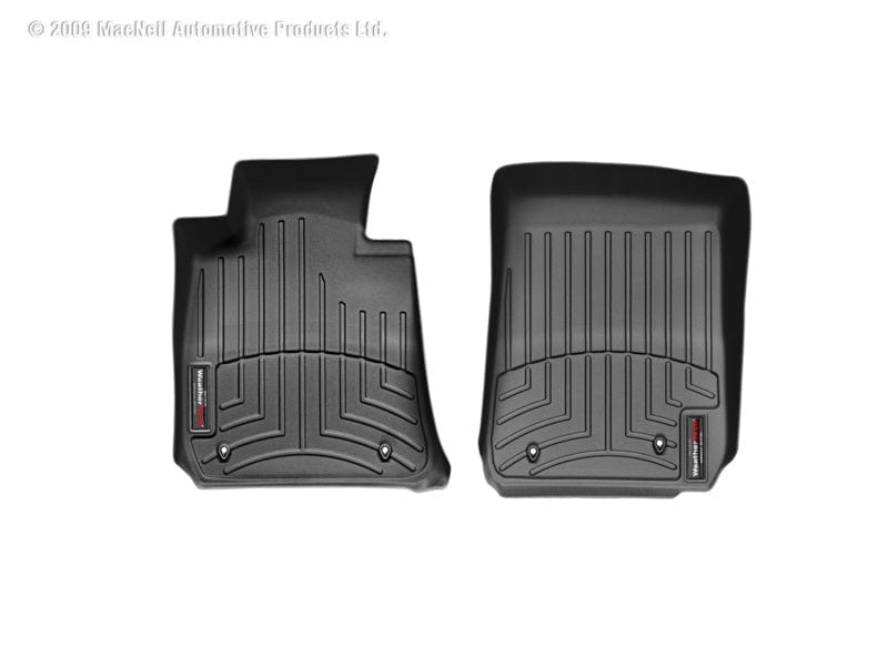 WeatherTech 06-12 BMW 3-Series Front FloorLiner - Black Secondary image