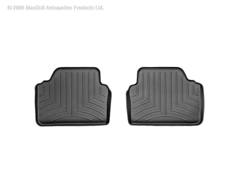 WeatherTech 06-12 BMW 3-Series Rear FloorLiner - Black Secondary image