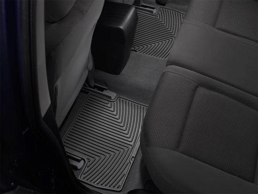 Kies-Motorsports WeatherTech WeatherTech 06-12 BMW 3-Series Rear Rubber Mats - Black