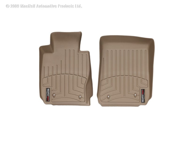 Kies-Motorsports WeatherTech WeatherTech 06-12 BMW 328xi Front FloorLiner - Tan Main image