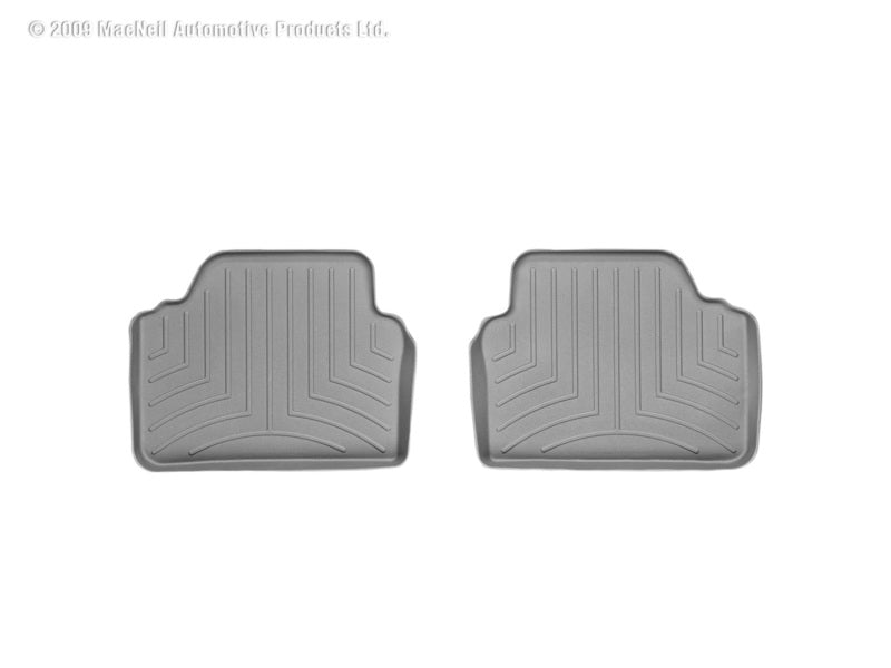 WeatherTech 06-12 BMW 328xi Rear FloorLiner - Grey Secondary image