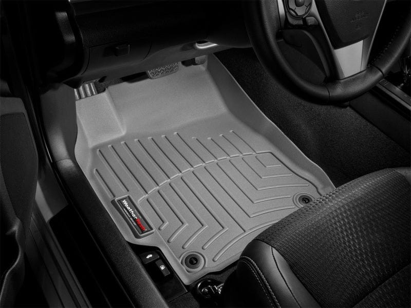 Kies-Motorsports WeatherTech WeatherTech 08-15 Audi R8 Front FloorLiner - Grey (Does Not Fit Manual Transmission Models)