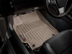 Kies-Motorsports WeatherTech WeatherTech 08-15 Audi R8 Front FloorLiner - Tan (Does Not Fit Manual Transmission Models)