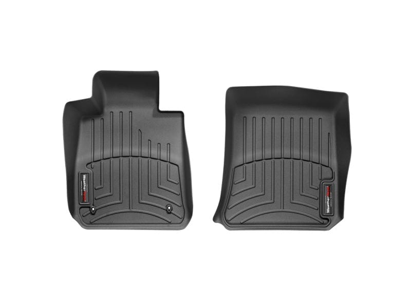 WeatherTech 08+ BMW 1-Series (E82/E88) Front FloorLiner - Black Secondary image