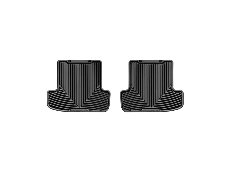 Kies-Motorsports WeatherTech WeatherTech 10+ Mercedes-Benz E-Class Coupe Rear Rubber Mats - Black