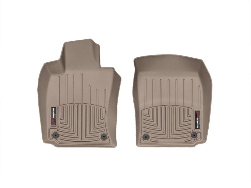 Kies-Motorsports WeatherTech WeatherTech 10+ Porsche Panamera Front FloorLiner - Tan Main image