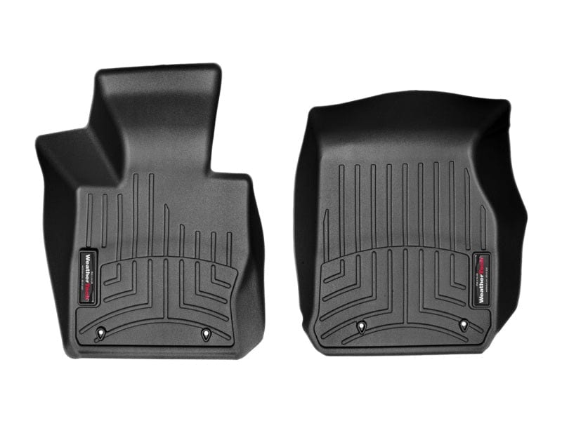 Kies-Motorsports WeatherTech WeatherTech 11-15 BMW 2-Series AWD Front FloorLiners - Black