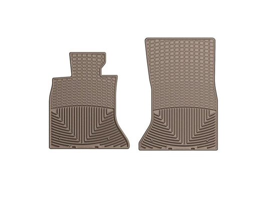 Kies-Motorsports WeatherTech WeatherTech 11+ BMW 5-Series (F10) Front Rubber Mats - Tan