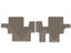 Kies-Motorsports WeatherTech WeatherTech 11+ BMW X3 Front Rubber Mats - Tan