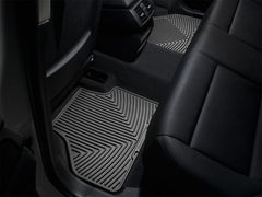 Kies-Motorsports WeatherTech WeatherTech 11+ BMW X3 Rear Rubber Mats - Black