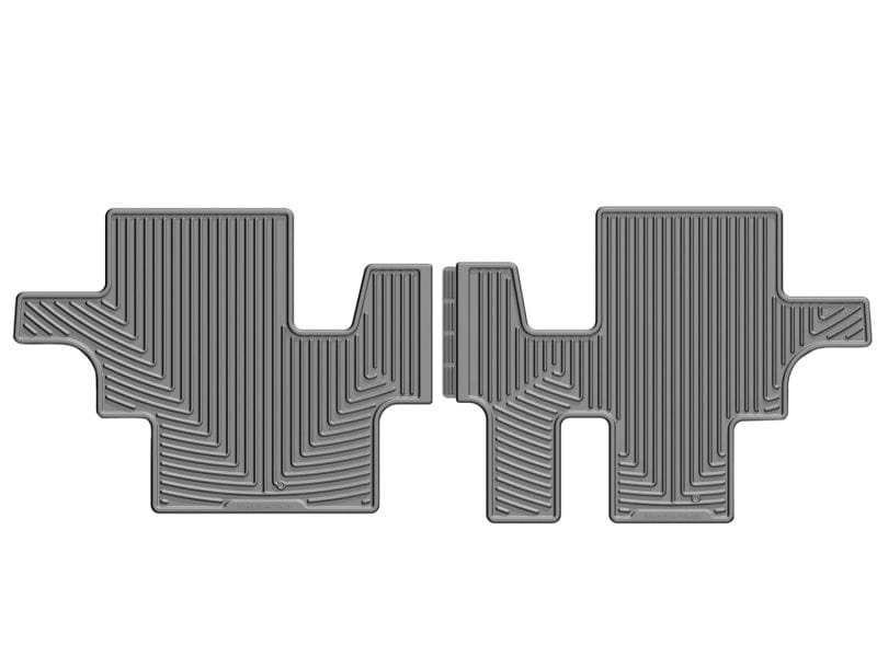 Kies-Motorsports WeatherTech WeatherTech 11+ BMW X3 Rear Rubber Mats - Grey