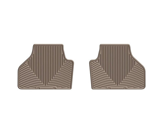 Kies-Motorsports WeatherTech WeatherTech 11+ BMW X3 Rear Rubber Mats - Tan