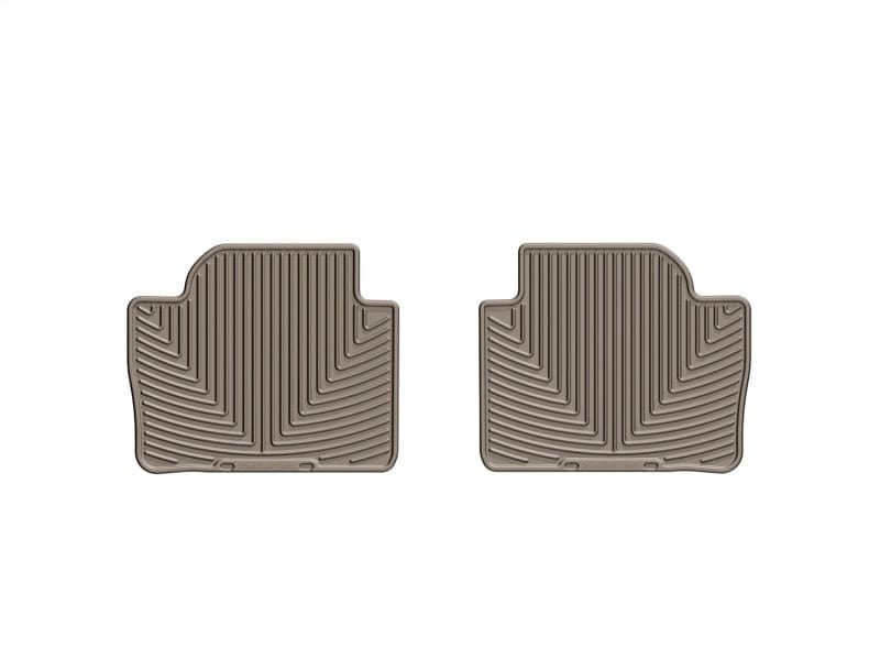 WeatherTech 12+ BMW 3-Series (F30) Rear Rubber Mats - Tan Secondary image