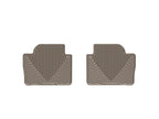 Kies-Motorsports WeatherTech WeatherTech 12+ BMW 3-Series (F30) Rear Rubber Mats - Tan