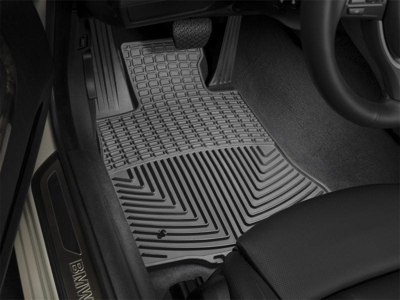 Kies-Motorsports WeatherTech WeatherTech 12+ BMW 6-Series Front Rubber Mats - Black