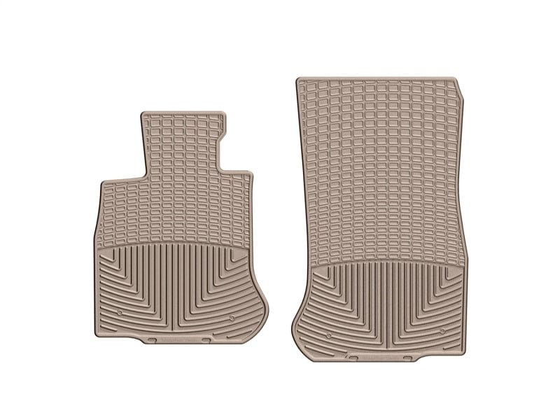 Kies-Motorsports WeatherTech WeatherTech 12+ BMW 6-Series Front Rubber Mats - Tan Main image