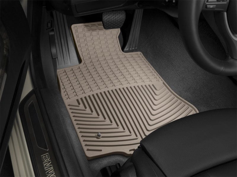 Kies-Motorsports WeatherTech WeatherTech 12+ BMW 6-Series Front Rubber Mats - Tan