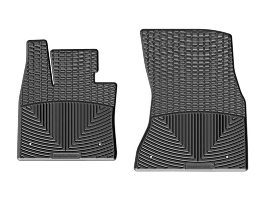 Kies-Motorsports WeatherTech WeatherTech 14-15 BMW X5 Front Rubber Mats - Black