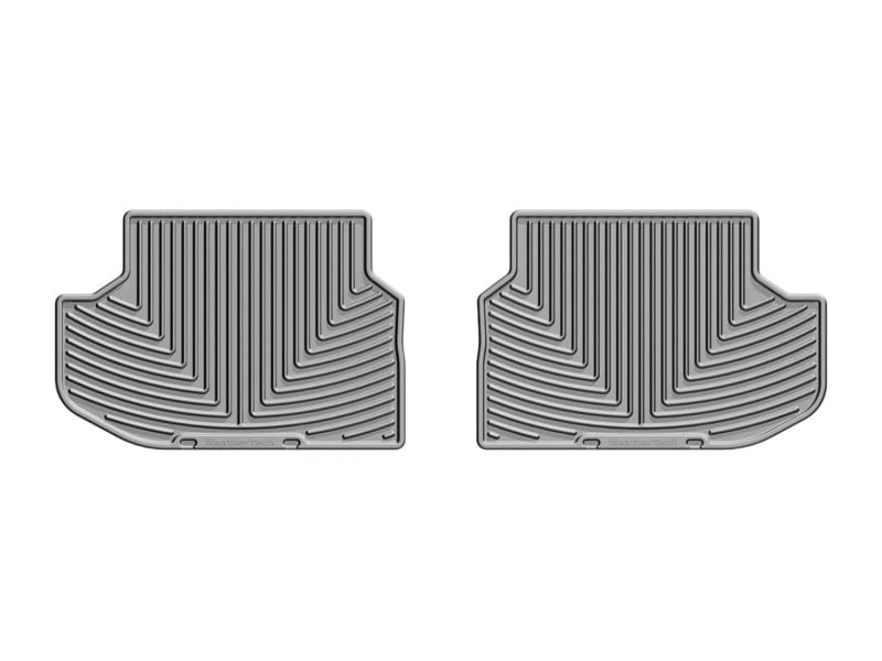 Kies-Motorsports WeatherTech WeatherTech 14-16 BMW 5-Series Rear Rubber Mats - Grey Main image