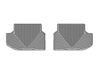 Kies-Motorsports WeatherTech WeatherTech 14-16 BMW 5-Series Rear Rubber Mats - Grey