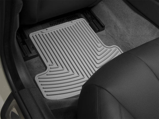 Kies-Motorsports WeatherTech WeatherTech 14-16 BMW 5-Series Rear Rubber Mats - Grey