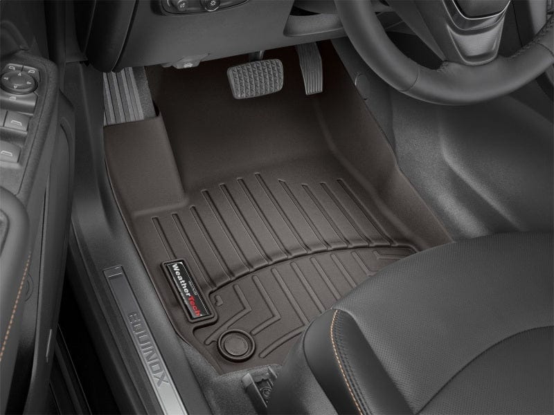 Kies-Motorsports WeatherTech WeatherTech 16-17 Porsche 911 RA (911) w/Passenger Side Luggage Front FloorLiner - Cocoa Main image