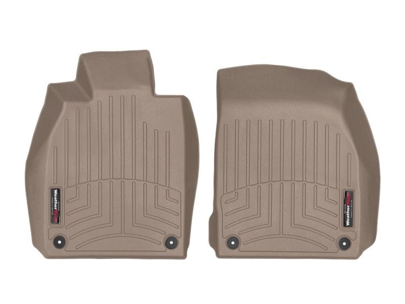 Kies-Motorsports WeatherTech WeatherTech 16-17 Porsche 911 RA (911) w/Passenger Side Luggage Net Front FloorLiner - Tan