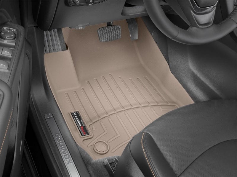 WeatherTech 16-17 Porsche 911 RA (911) w/Passenger Side Luggage Net Front FloorLiner - Tan Secondary image