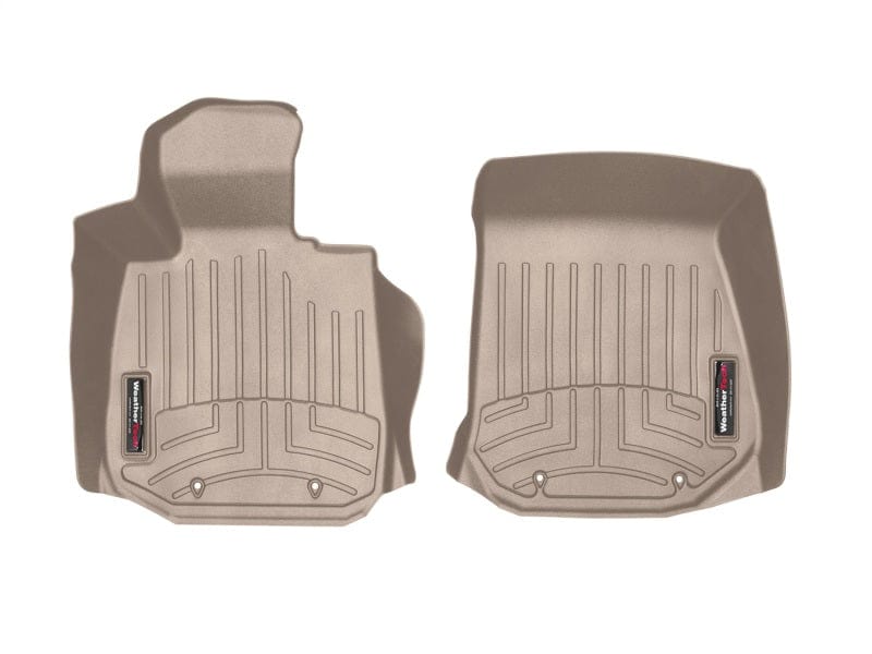 Kies-Motorsports WeatherTech WeatherTech 19+ BMW Z4 / 2020 Toyota Supra Front FloorLiner - Tan Main image