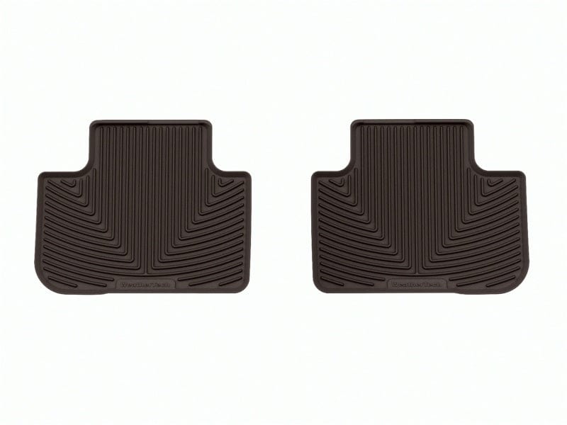 Kies-Motorsports WeatherTech WeatherTech 20-24 BMW X3M/X4M Incl. Competition Rear All-Weather Floor Mats - Cocoa