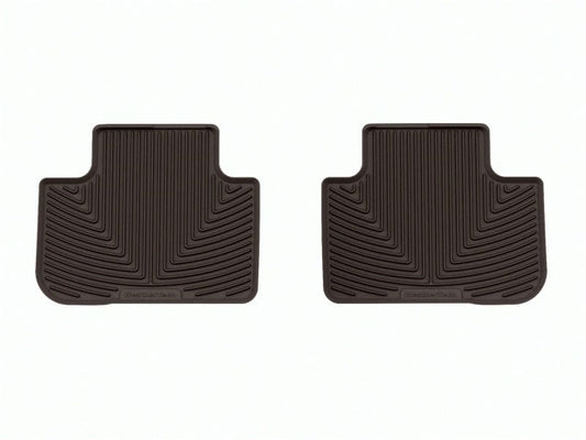 Kies-Motorsports WeatherTech WeatherTech 20-24 BMW X3M/X4M Incl. Competition Rear All-Weather Floor Mats - Cocoa