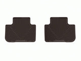 Kies-Motorsports WeatherTech WeatherTech 20-24 BMW X3M/X4M Incl. Competition Rear All-Weather Floor Mats - Cocoa
