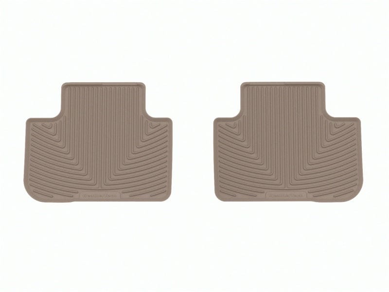 Kies-Motorsports WeatherTech WeatherTech 20-24 BMW X3M/X4M Incl. Competition Rear All-Weather Floor Mats - Tan Main image