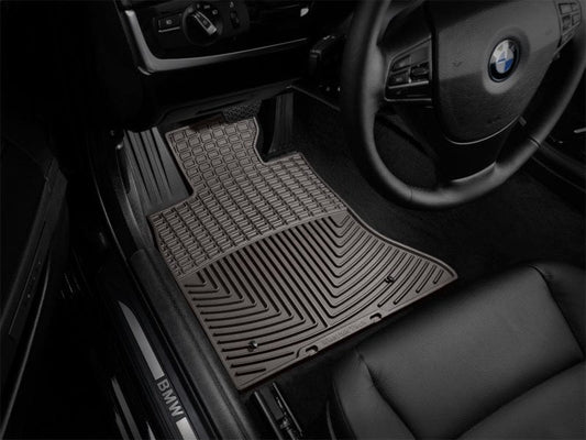 Kies-Motorsports WeatherTech WeatherTech 2011-2016 BMW 5-Series (F10) Front Rubber Mats - Cocoa