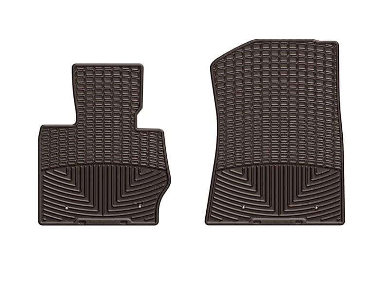Kies-Motorsports WeatherTech WeatherTech 2011+ BMW X3 Front Rubber Mats - Cocoa