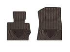 Kies-Motorsports WeatherTech WeatherTech 2011+ BMW X3 Front Rubber Mats - Cocoa