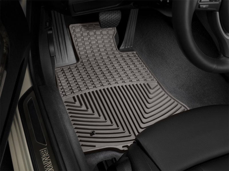 Kies-Motorsports WeatherTech WeatherTech 2012-2015 BMW 6-Series Front Rubber Mats - Cocoa