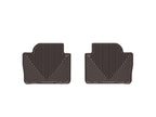 Kies-Motorsports WeatherTech WeatherTech 2012+ BMW 3-Series (F30) Rear Rubber Mats - Cocoa