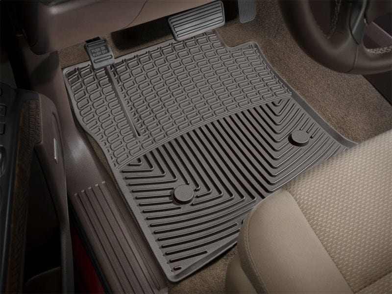 Kies-Motorsports WeatherTech WeatherTech 2014-2016 BMW 5-Series Rear Rubber Mats - Cocoa Main image
