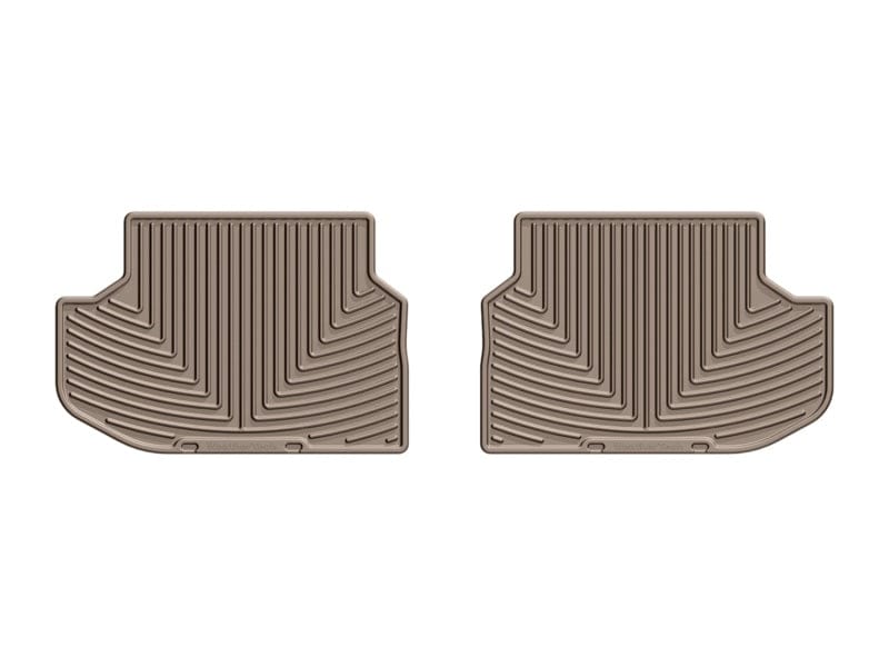 Kies-Motorsports WeatherTech WeatherTech 2014-2016 BMW 5-Series Rear Rubber Mats - Tan Main image