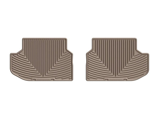 Kies-Motorsports WeatherTech WeatherTech 2014-2016 BMW 5-Series Rear Rubber Mats - Tan