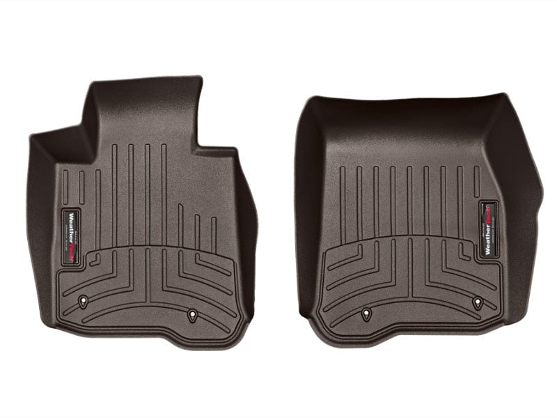 Kies-Motorsports WeatherTech WeatherTech 2014+ BMW 4-Series Front FloorLiner - Cocoa Main image