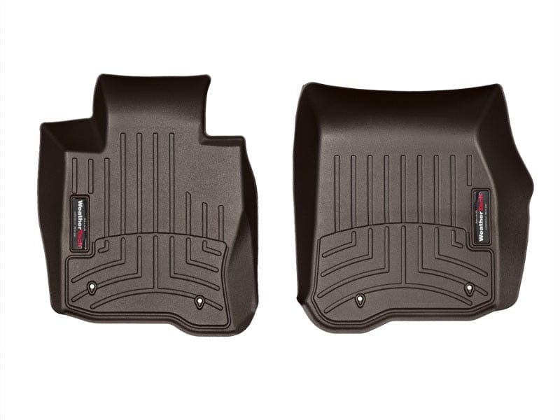Kies-Motorsports WeatherTech WeatherTech 2014+ BMW 4-Series Front FloorLiner - Cocoa Main image