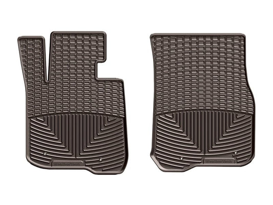 Kies-Motorsports WeatherTech WeatherTech 2014+ BMW 4-Series Front Rubber Mats - Cocoa